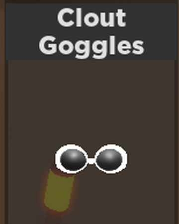 Clout Goggles Case Clicker Roblox Wiki Fandom - code for case clicker roblox