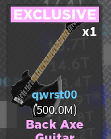 Back Axe Guitar Case Clicker Roblox Wiki Fandom - back axe guitar case clicker roblox roblox back axe guitar Back Axe Guitar Case Clicker Roblox Wiki Fandom - roblox back axe guitar