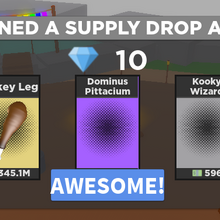 Supply Drop Case Clicker Roblox Wiki Fandom - item clicker roblox