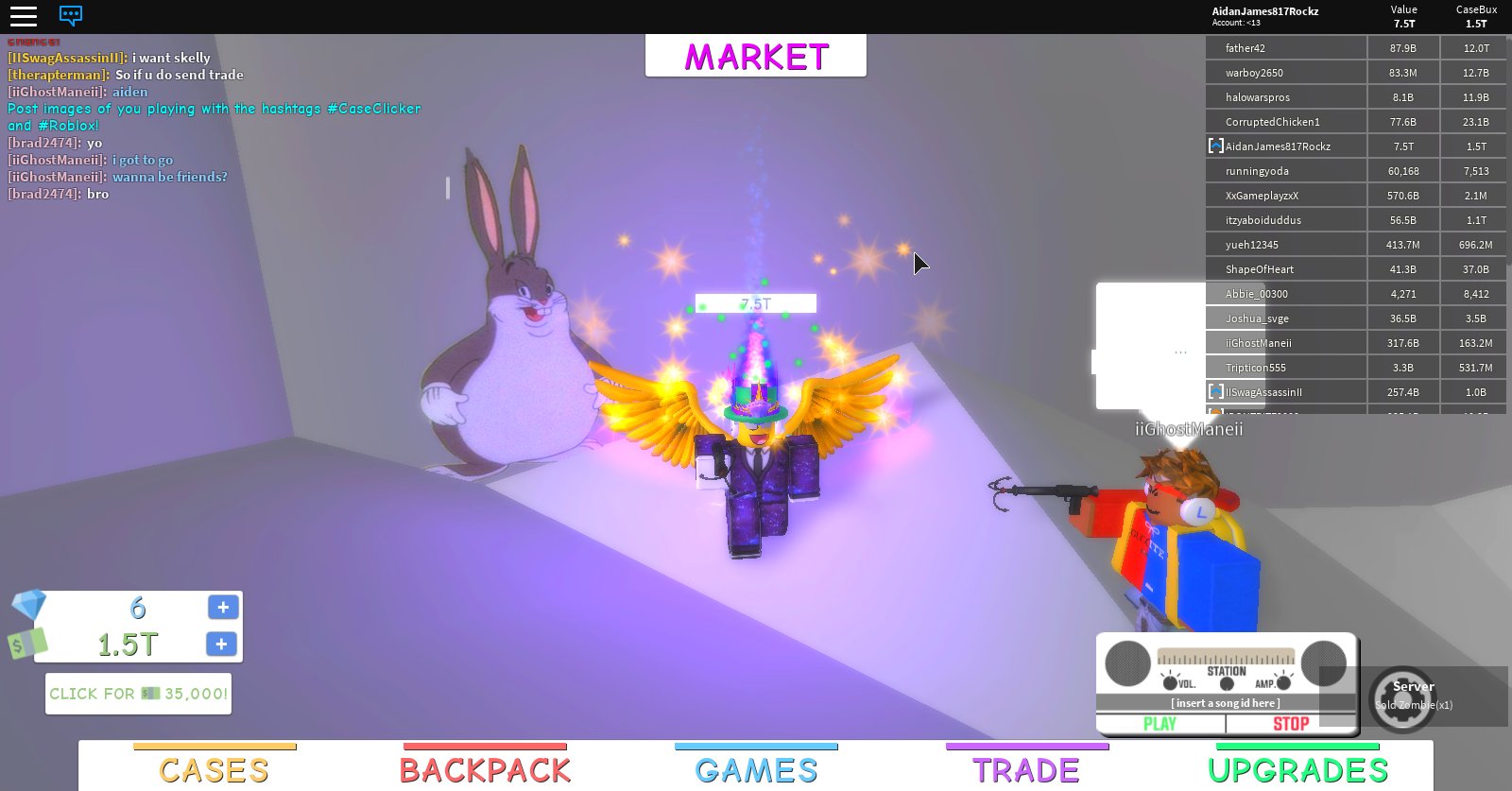 Big Chungus Case Clicker Roblox Wiki Fandom Powered By Wikia - chungus roblox