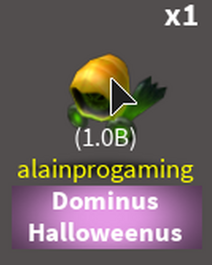 Dominus Halloweenus Case Clicker Roblox Wiki Fandom - roblox case clicker code for dominus chrismus limited