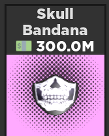 Skull Bandana Case Clicker Roblox Wiki Fandom