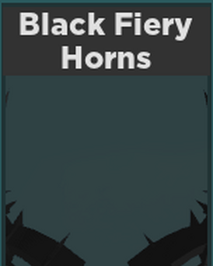 Black Fiery Horns Case Clicker Roblox Wiki Fandom