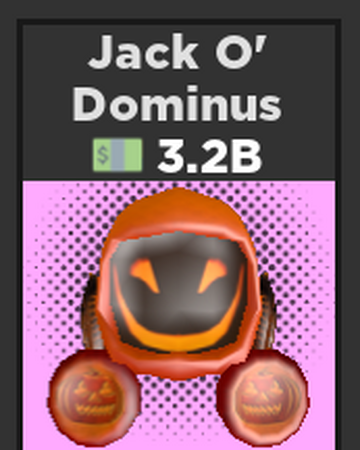 Jack O Dominus Case Clicker Roblox Wiki Fandom - hat code for dominus roblox