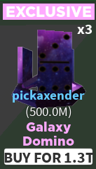 Galaxy Domino Case Clicker Roblox Wiki Fandom - roblox codes for galaxy clicker