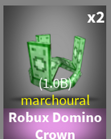 Robux Domino Crown Case Clicker Roblox Wiki Fandom - quiz for roblox robux app price drops