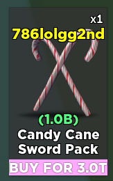 Candy Cane Sword Pack Case Clicker Roblox Wiki Fandom - candy cane dominus roblox
