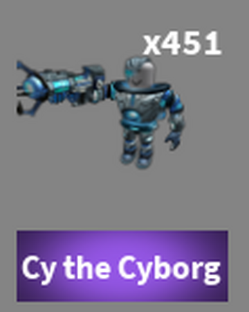 Cy The Cyborg Case Clicker Roblox Wiki Fandom