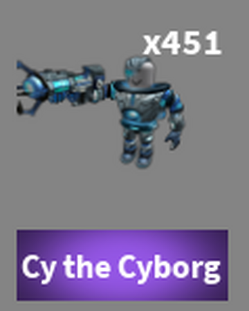 Cy The Cyborg Case Clicker Roblox Wiki Fandom - cy the cyborg roblox