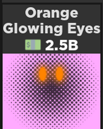 Orange Glowing Eyes Case Clicker Roblox Wiki Fandom - 2019 2 case clicker codes working on 2019 roblox