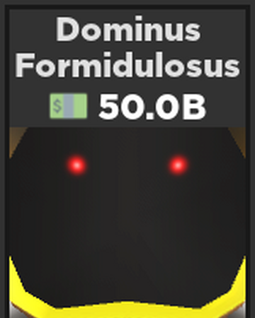 Dominus Formidulosus Case Clicker Roblox Wiki Fandom
