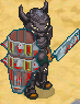 Castaway Character fully quipped
