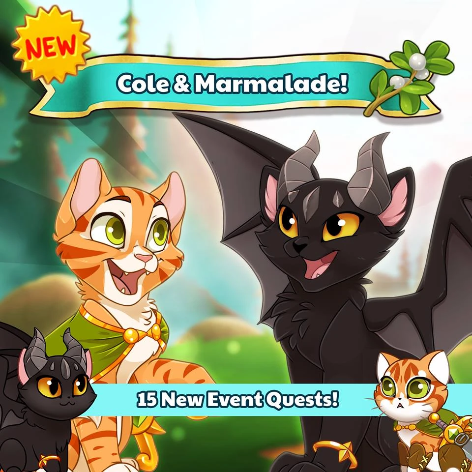 Image Cole and Marmalade Charity2018.jpg Castle Cats Wiki FANDOM