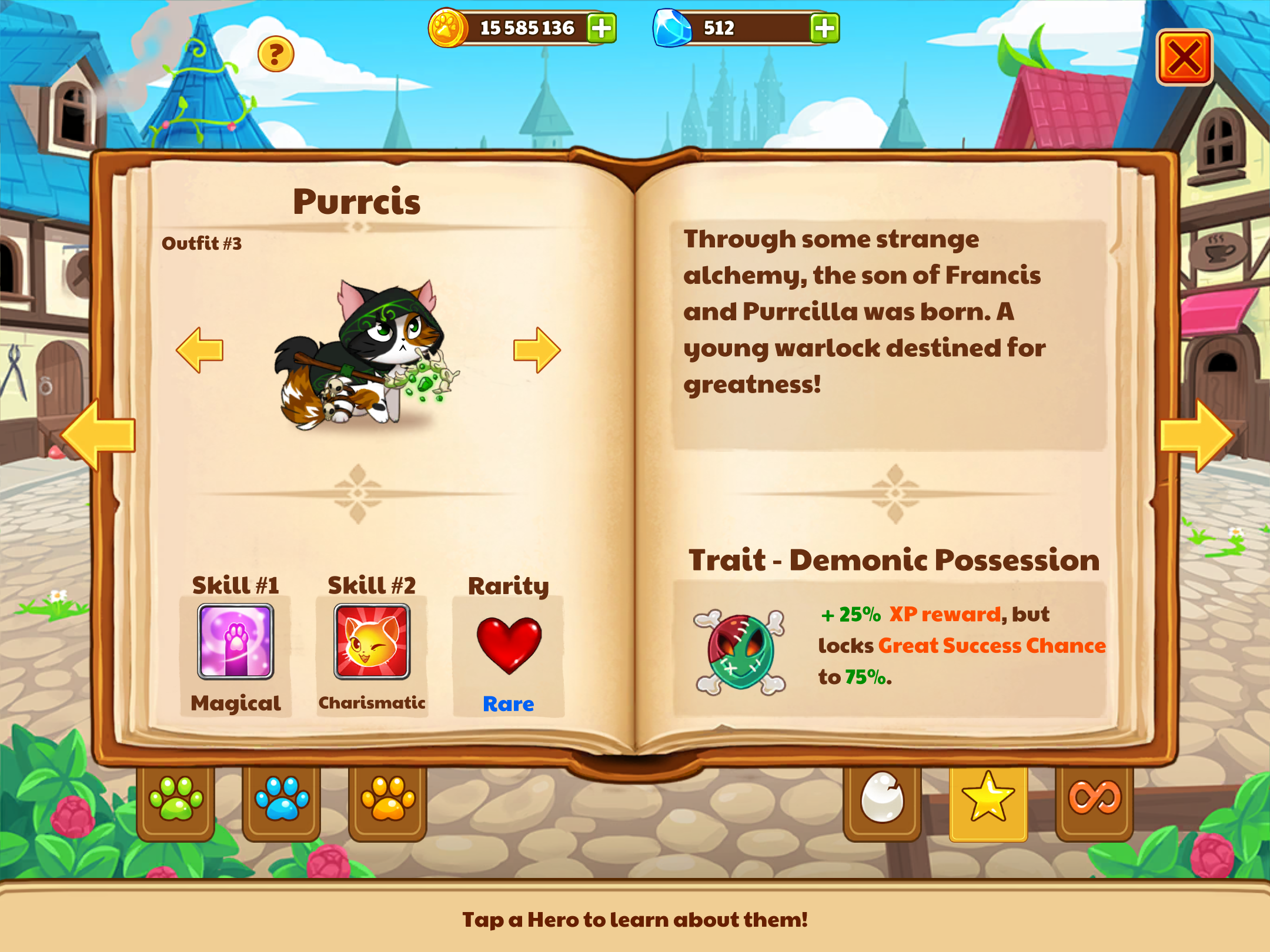 Purrcis | Castle Cats Wiki | Fandom