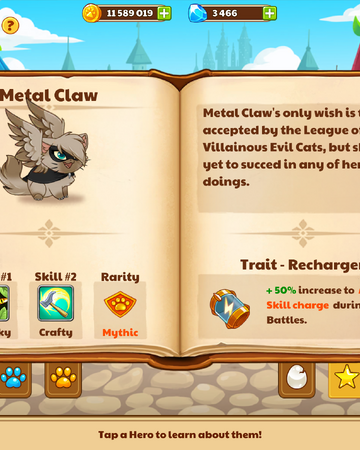 Metal Claw Castle Cats Wiki Fandom