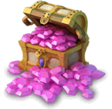 Mountain of gems