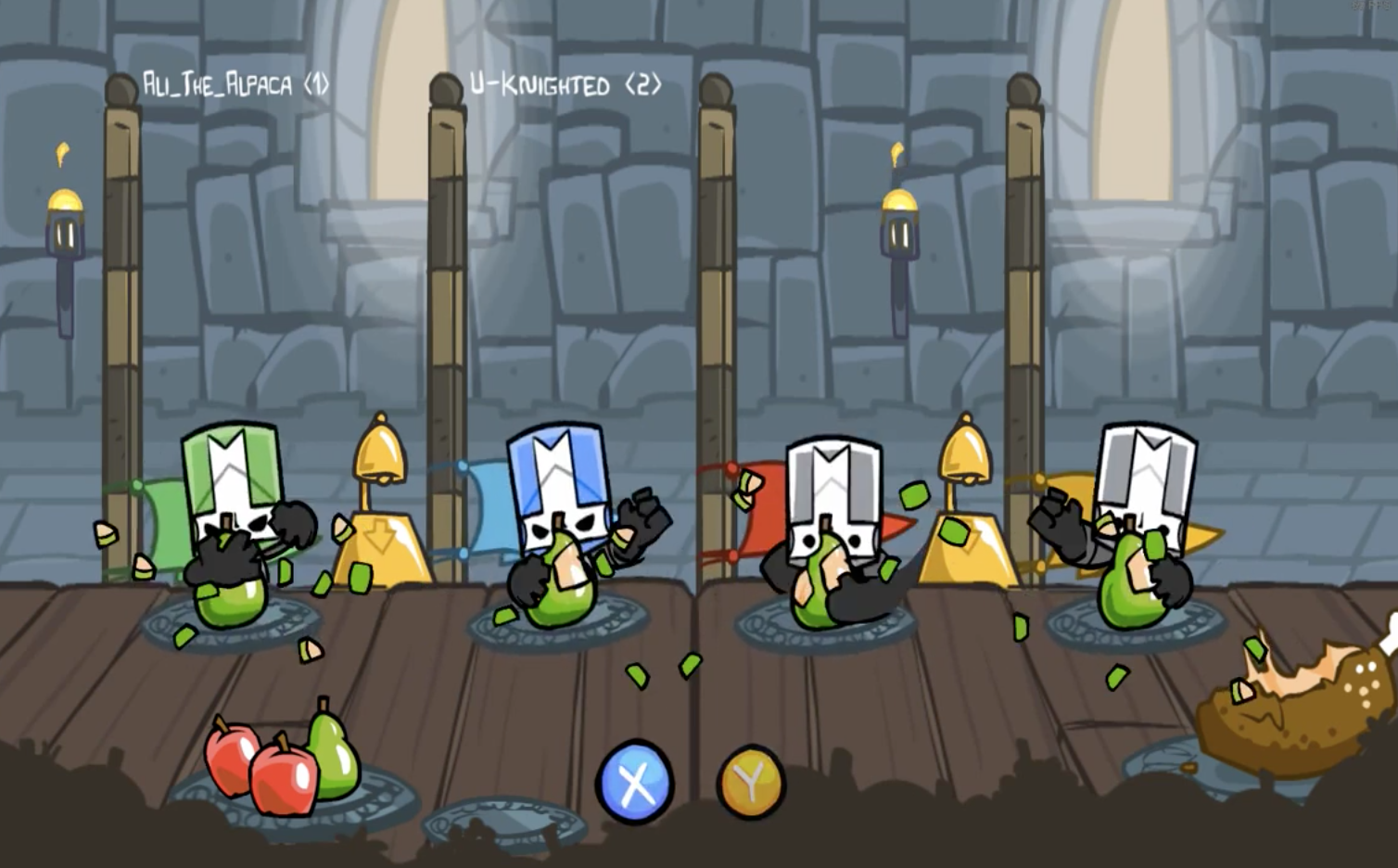 Кастл крашерс 2. Castle Crashers враги. Меч некроманта Castle Crashers. Castle Crashers фехтовальщик.