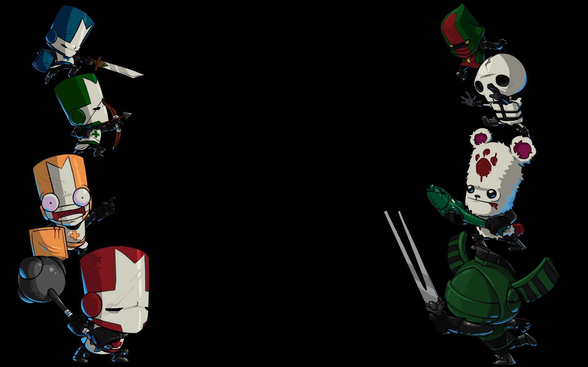 snakey castle crashers