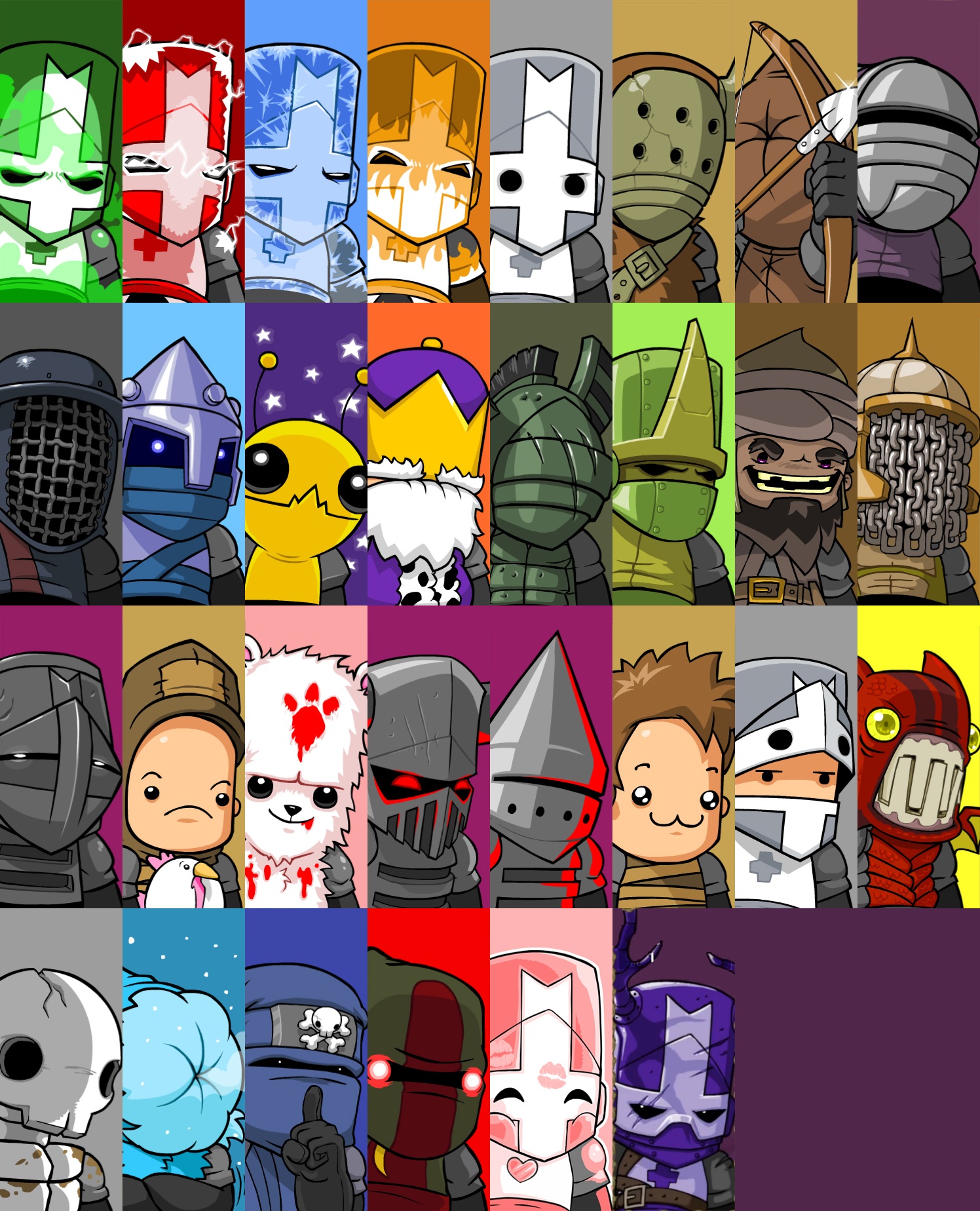 Castle crashers рисунки