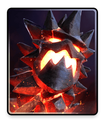 Spiked Statue
