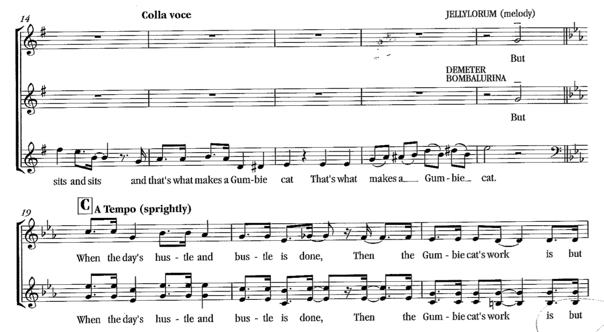 CategoryThe Old Gumbie Cat Lyrics 'Cats' Musical Wiki Fandom