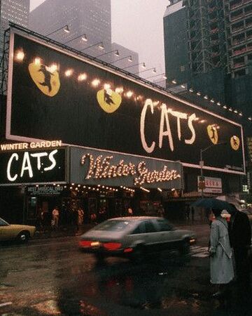 Broadway Production Winter Garden Theatre Cats Musical Wiki