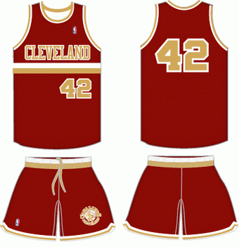 cavaliers jersey history