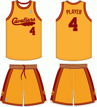 cleveland cavaliers jersey uniform