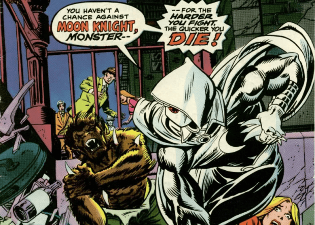 Download Moon Knight Dracula Comic Gif