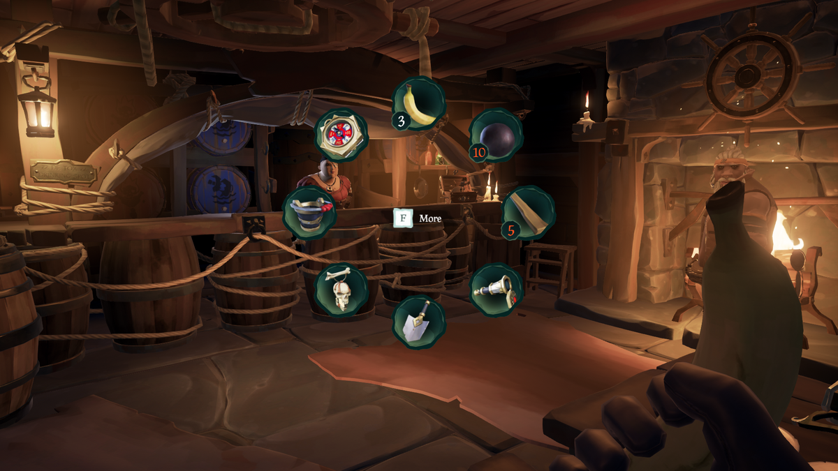 Sea of Thieves inventory