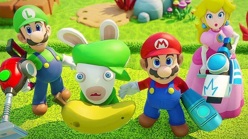 super mario rabbids