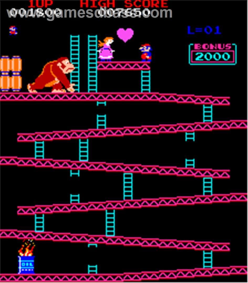 Donkey Kong Avviversary Mario Arcade Game