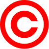 Red copyright