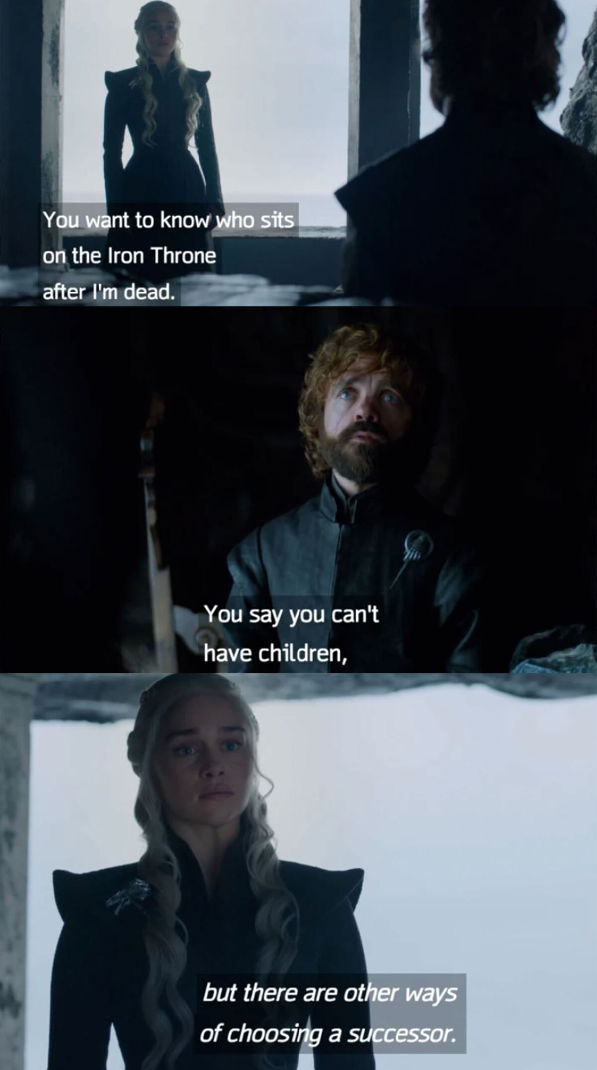 daenerys targaryen, tyrion lannister, season 7 finale, game of thrones