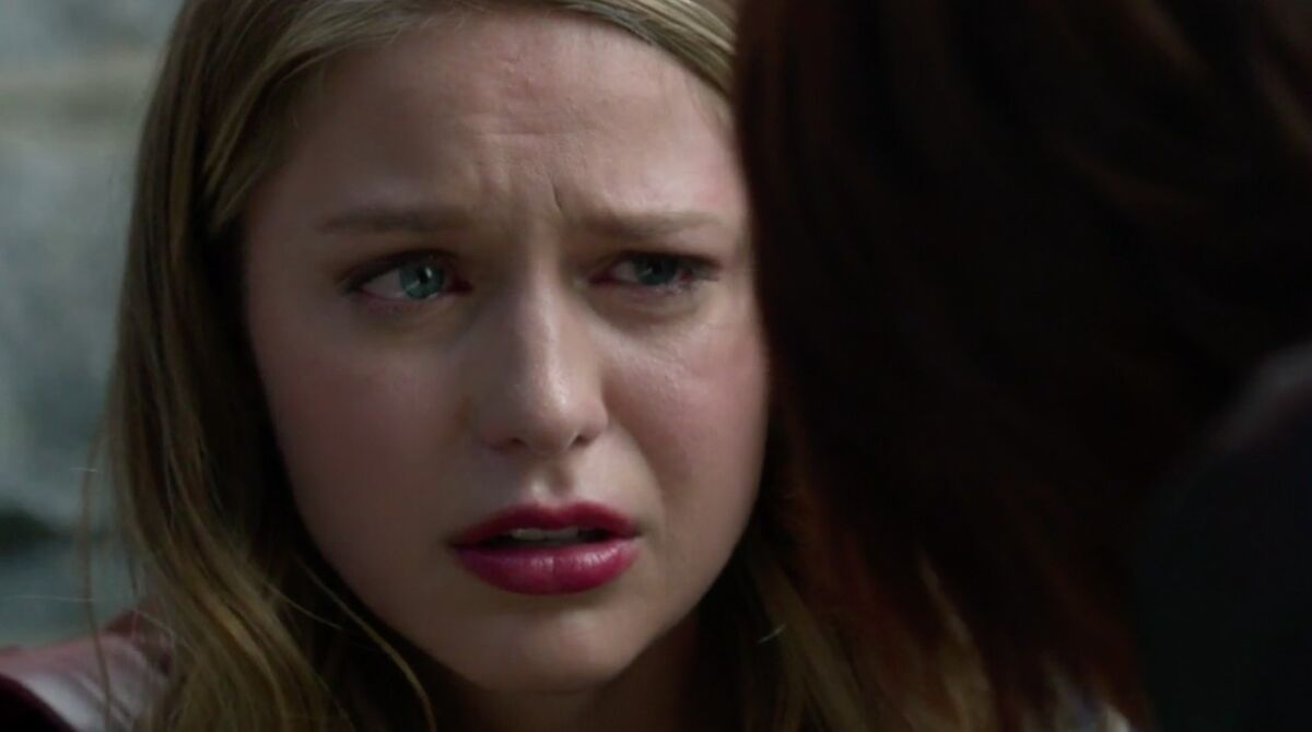 Supergirl Kara Crying