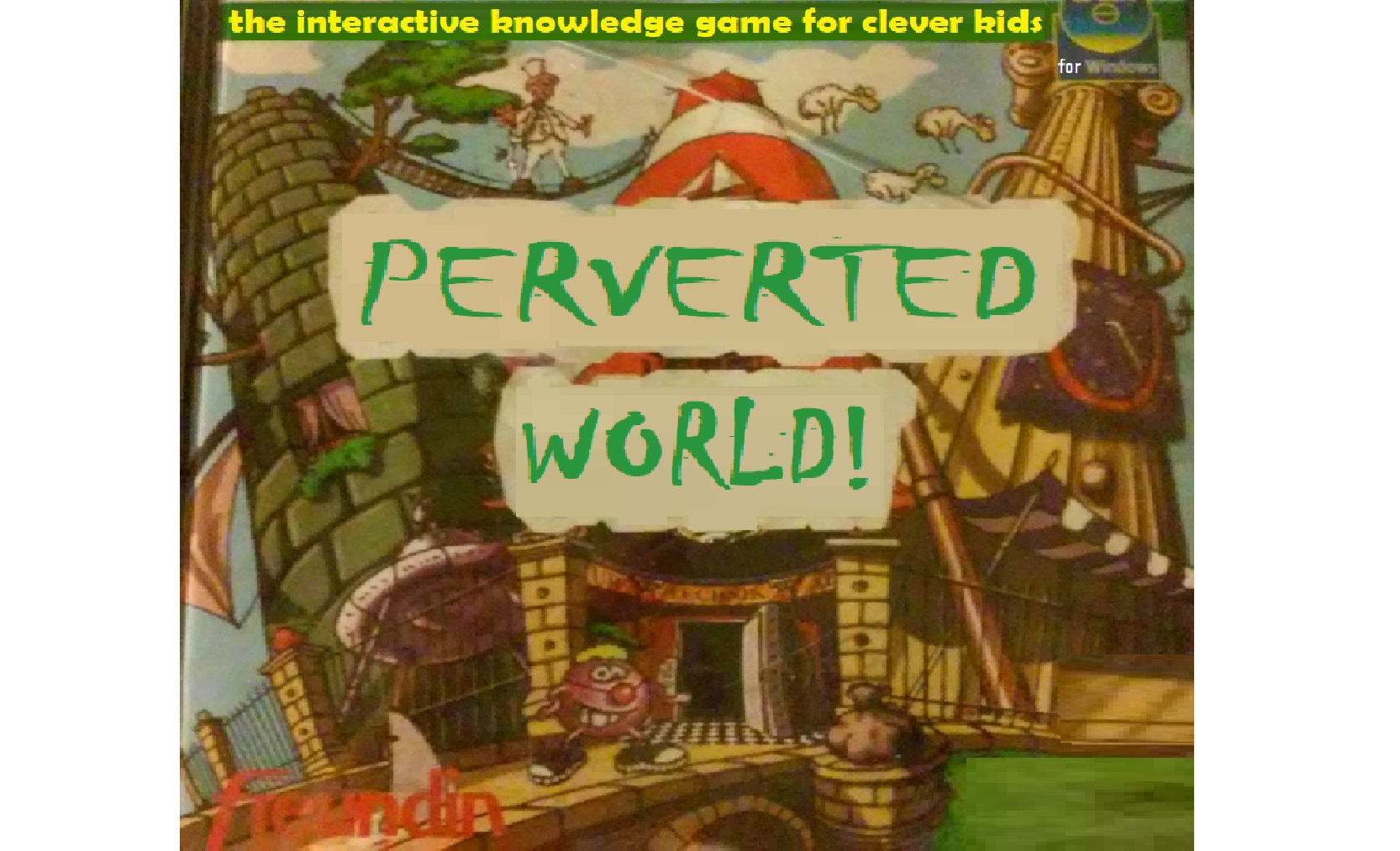 Perverted World Cd Rom Windows Burda Multimedia Studios - 