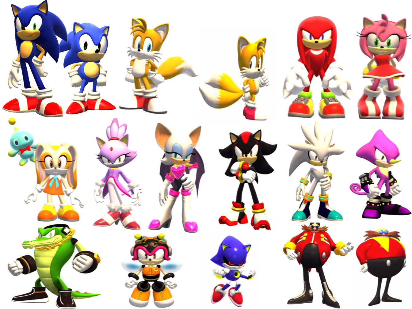 sonic generations sonic model vs unleashed