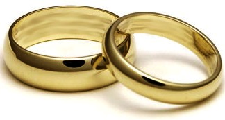 Wedding Ring Celebrity Wiki Fandom Ed By Wikia A Pair Of Plain Gold Band Wedding Rings
