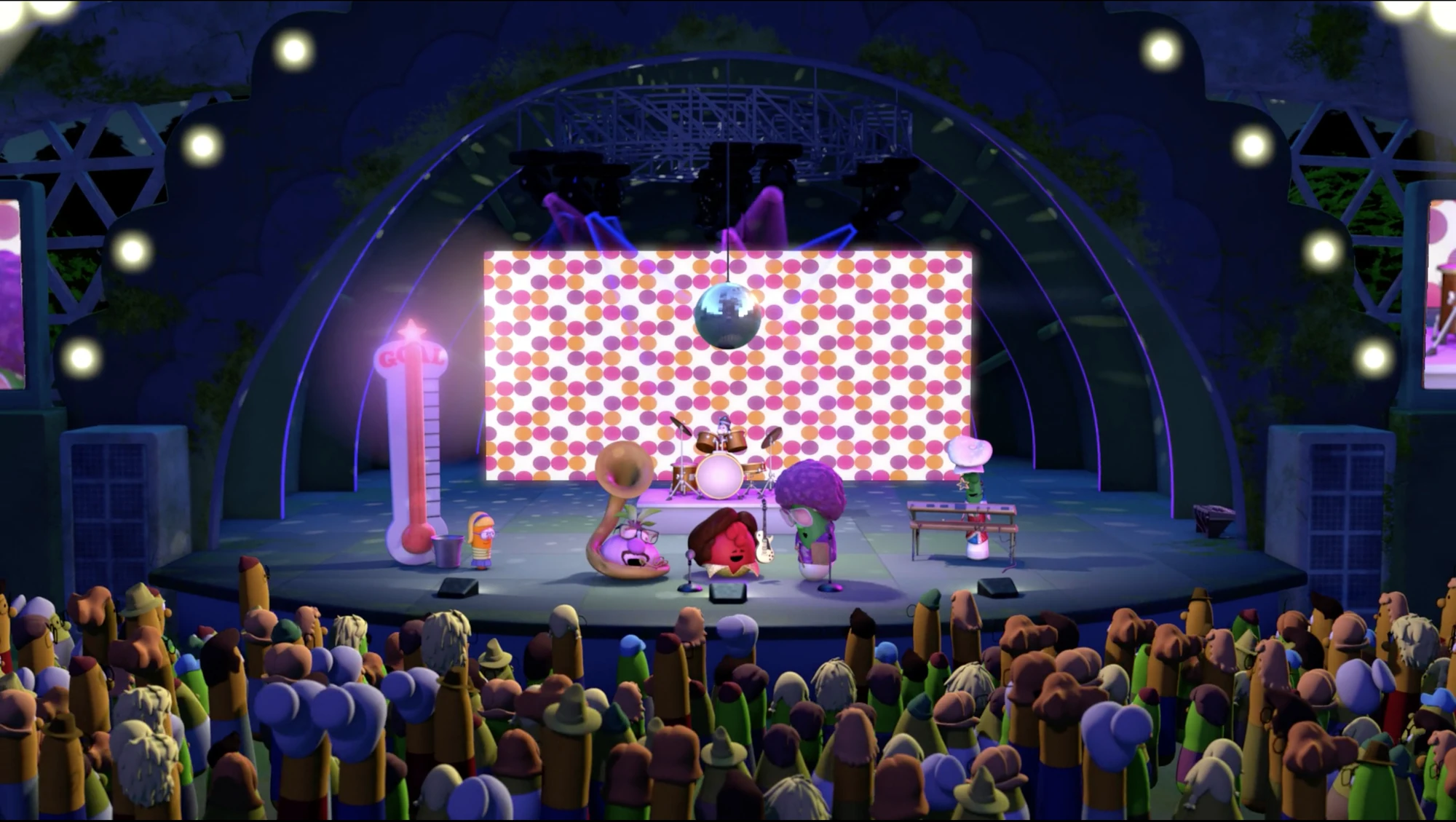 The Groovy Brothers' Crowding fans Celery Night Fever Wikia Fandom