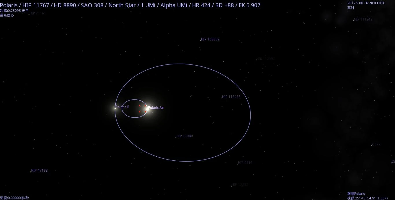 北极星三合星插件