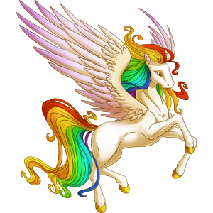 Image - Rainbow Pegasus.png | Celestial Vale Wiki | FANDOM powered by Wikia