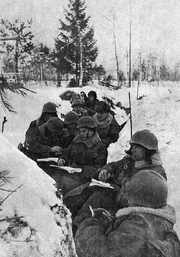 Red army party convention winter war