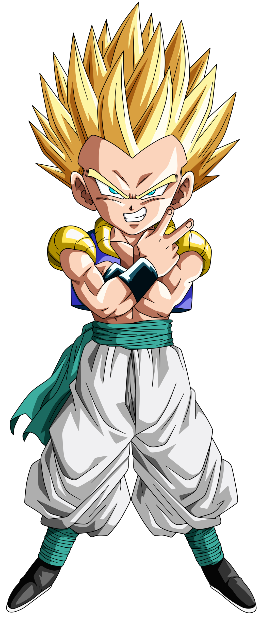 Image Gotenks Ssj Tc Png Community Central Fandom Powered By Wikia