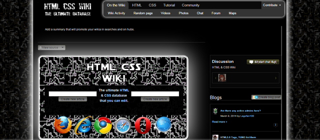 File:HTMLCSSWiki Review Homepage.png