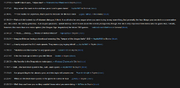 Script discussions feed
