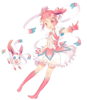 Pokemon sylveon render by lraskie-d6xzmsm