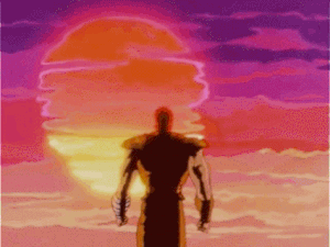 Walking into sundown