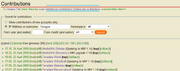 Dupe deleted user contributions