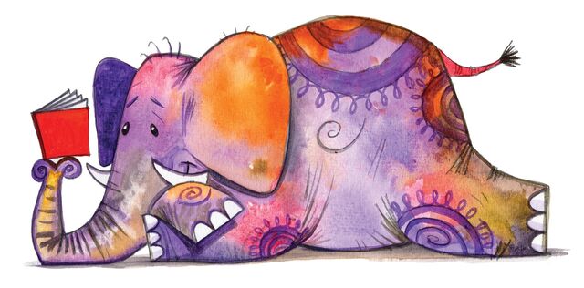 File:Reading elephant.jpg