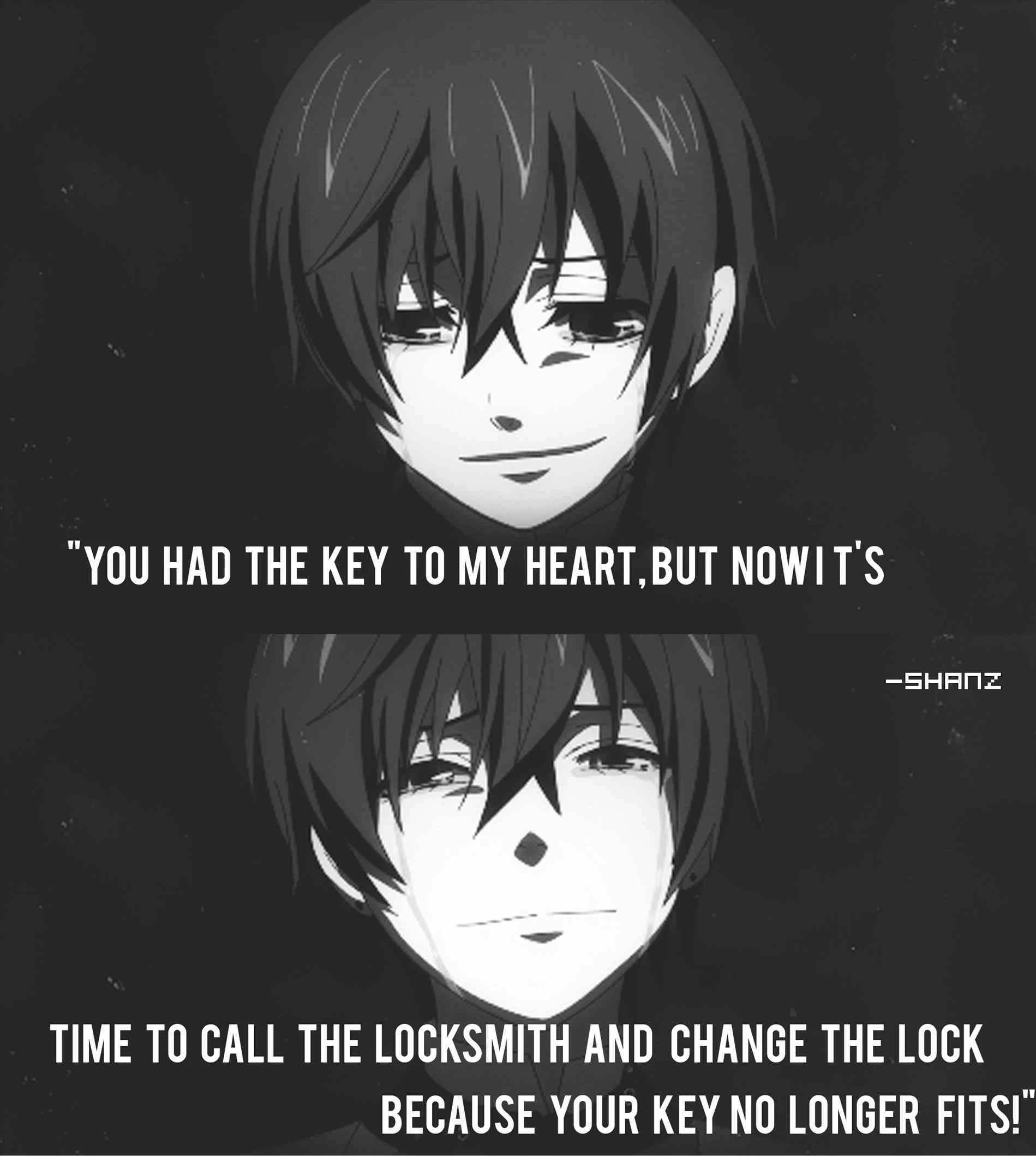 Loneliness Anime Quotes Sad